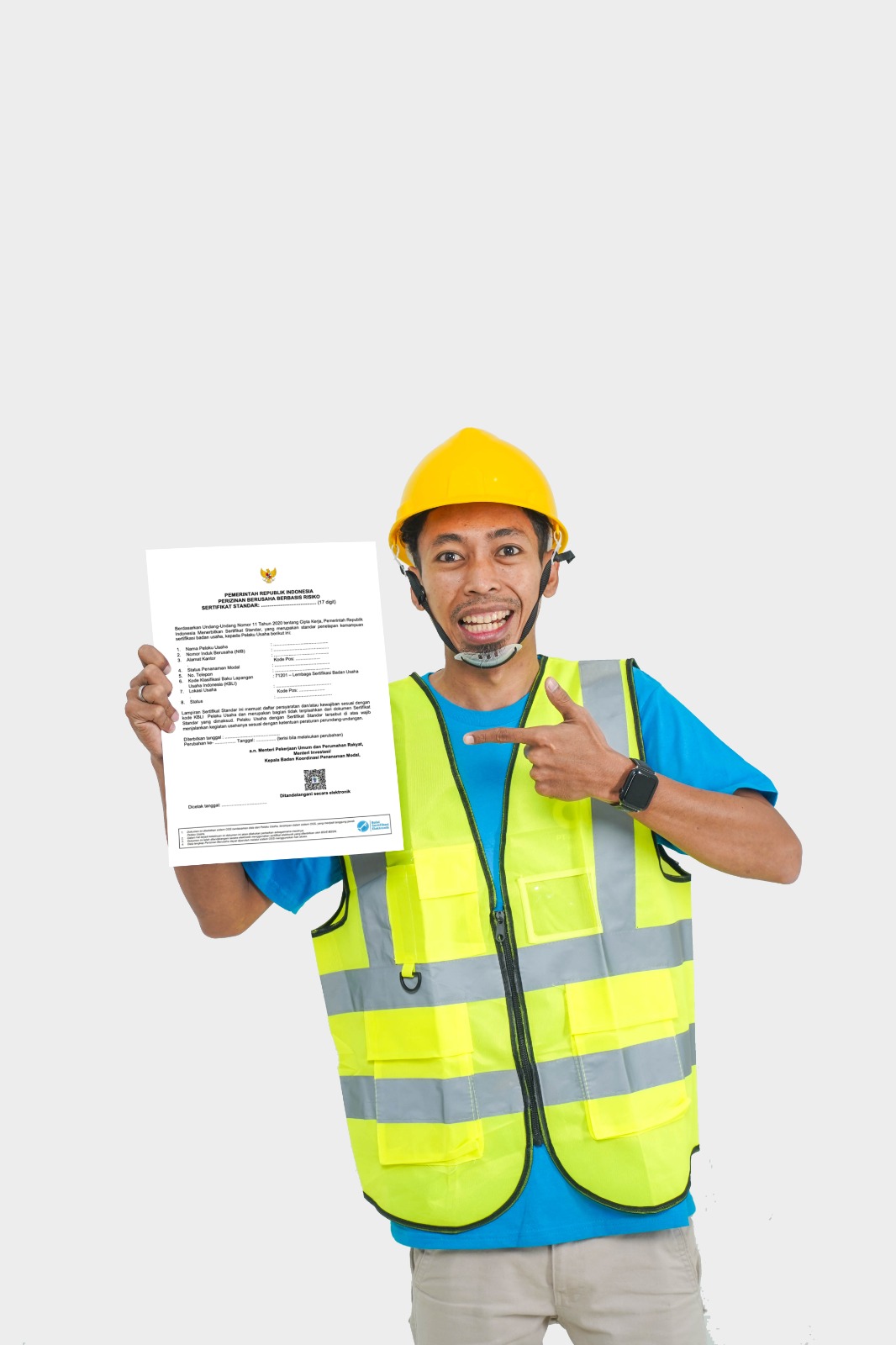 Pemegang dokumen SLF