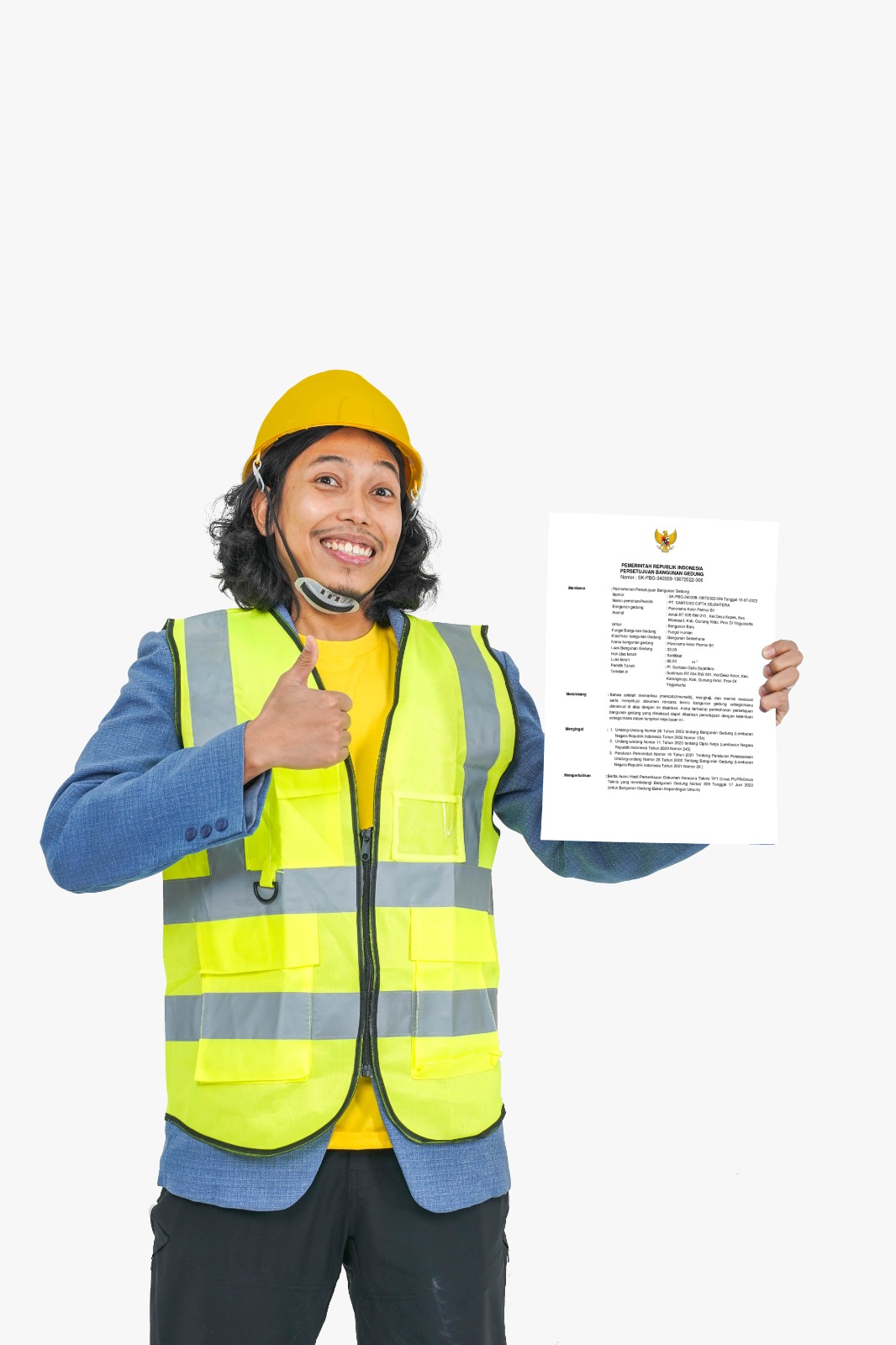 Pemegang dokumen PBG